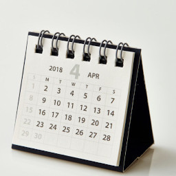 Easel calendar